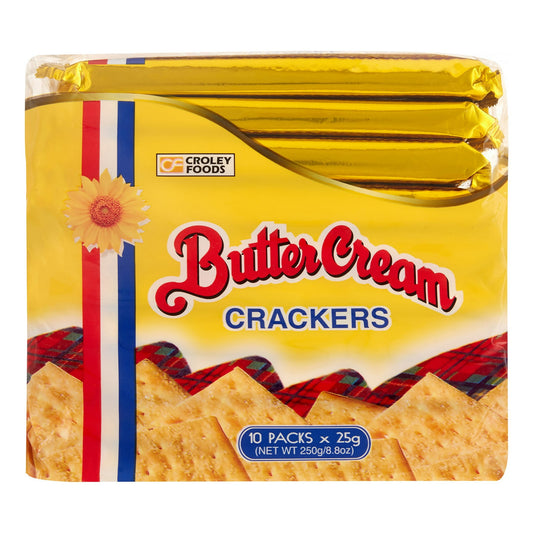 London Sunflower Butter Cream Crackers are a perfect go-to snack anytime of the day.