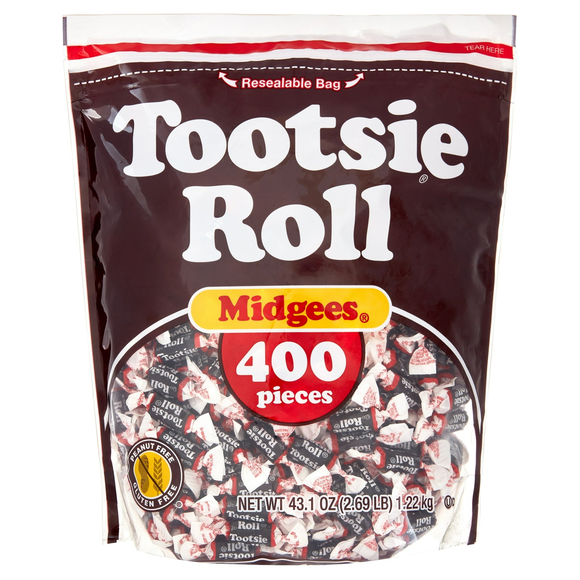 Tootsie Rolls are an iconic treat that launced America's favorite candy company. Tootsie Rolls offer a perfectly-balanced cocoa taste, lined with a subtle, fruit-flavored undertone-all incorporated into a delicious treat. The long-lasting, delightfully chewable candy-the number one selling chewy chocolate candy in America-has been made with the same recipe since 1896, when Leo Hirshfield, an Australian immigrant, opened a small candy shop in New York City, producing the first individually wrapped penny cand