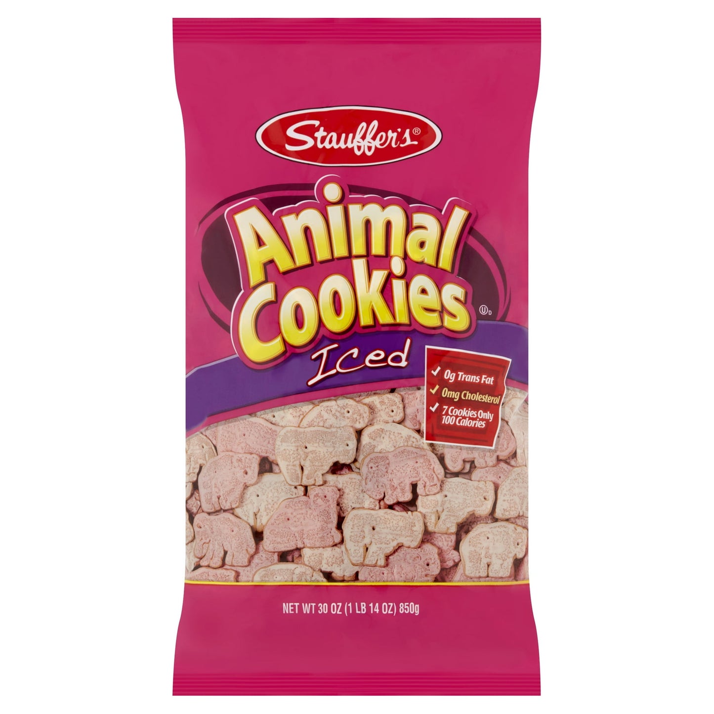 Take a trip down memory lane with Stauffer's Animal Cookies Iced. These iconic, animal-shaped crackers are a fun, interactive snack the entire family can share. Perfect for lunches, snacks, and gatherings, they’re a convenient on-the-go, low-cal, fun snack. With 13 distinctive animals, kids can enjoy learning, and adults can enjoy these guilt-free crackers with coffee or paired with a pudding. This is a shelf-stable/ambient product.