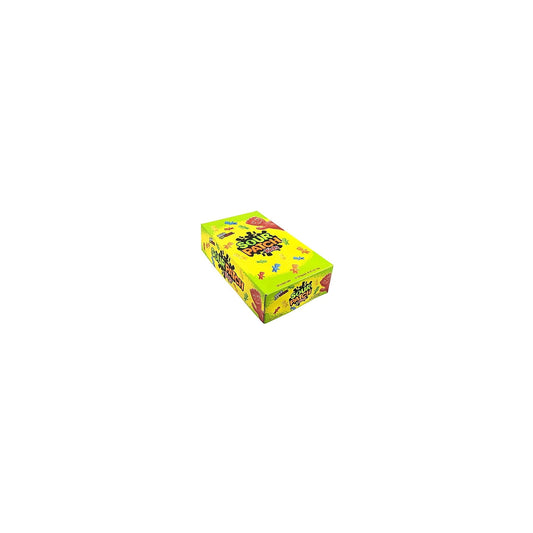 Looking for a little something as an afternoon pick me up? Look no further than this Sour Patch Kids sour candy. These chewy, sugar-sanded candies are bursting with delicious fruit flavors. Grab a 2-Ounce pouch and enjoy these Red, Orange, Yellow, Green, and Blue sour candy. This 24-Count case is perfect for many occasions, like vending machines, fundraising, or even adding some great flavor to your next party or event. The classic flavor of Sour Patch Kids is something you can't pass up!. • A 24-Count box 