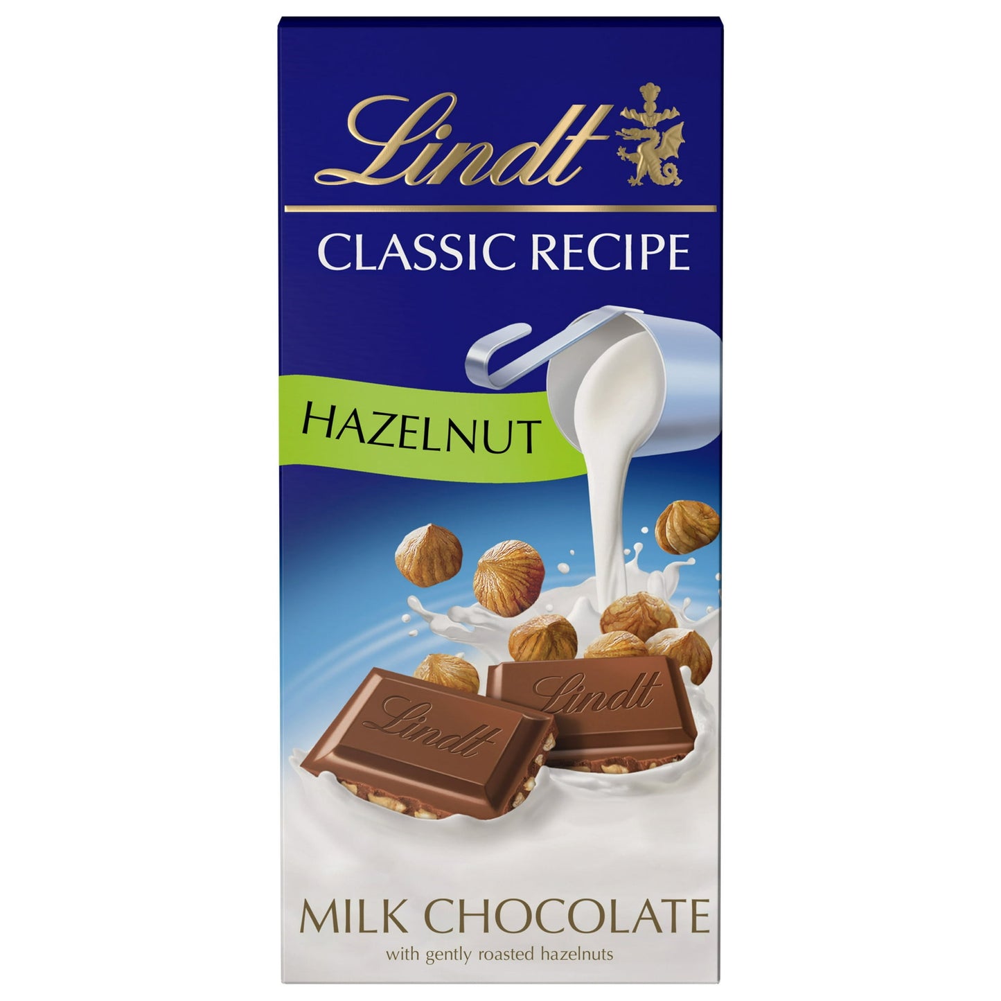 Indulge in the smooth, creamy taste of a Lindt CLASSIC RECIPE Hazelnut Milk Chocolate Bar. Expertly crafted with premium milk chocolate and crunchy hazelnut pieces, this milk chocolate candy bar delivers a rich, delicious flavor. Enjoy this indulgent treat after dinner, or use these hazelnut chocolate bars for your smores this summer! Made with the finest ingredients, this bar also makes a delicious gift for any chocolate lover. Each bar is portioned into perfect bite-sized pieces, making it easy to share o