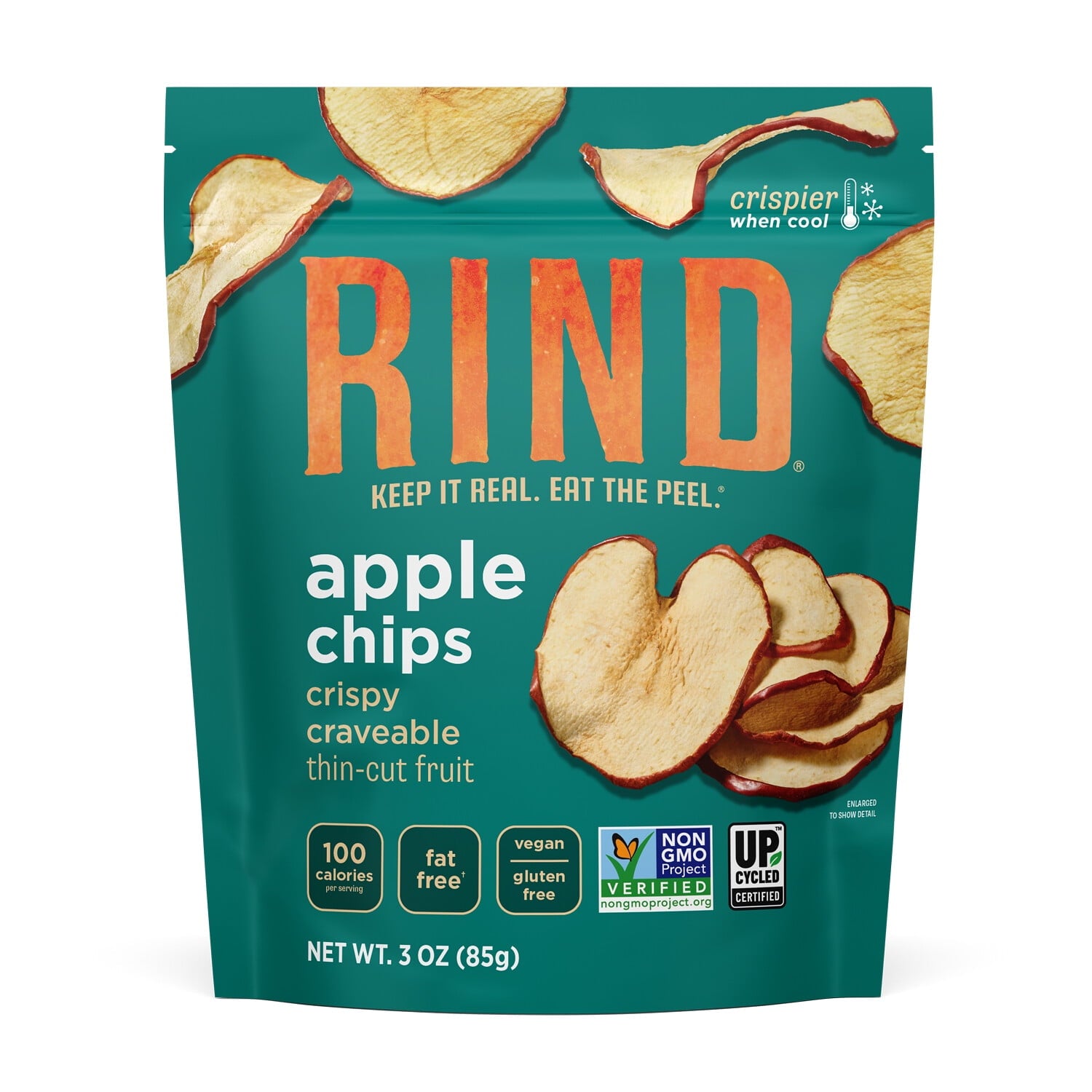 Sweet, crisp and irresistible! Meet RIND Apple Chips -- Great as a snack on their own, amazingly versatile as a cocktail garnish, in dips & spreads or elevating a char'FRUIT'erie board.