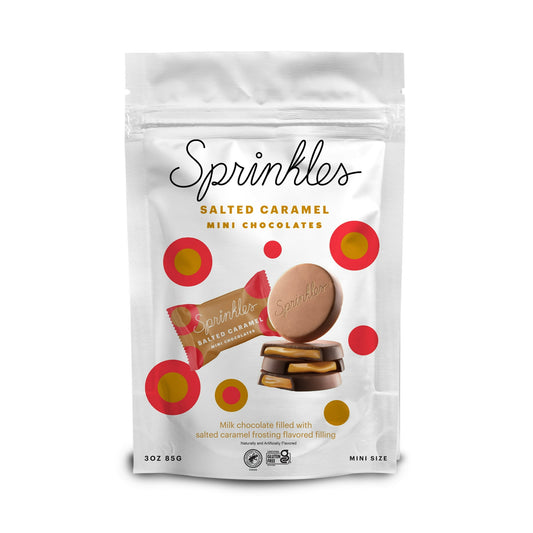 Sprinkles Milk Chocolate Minis Filled with Salty Caramel