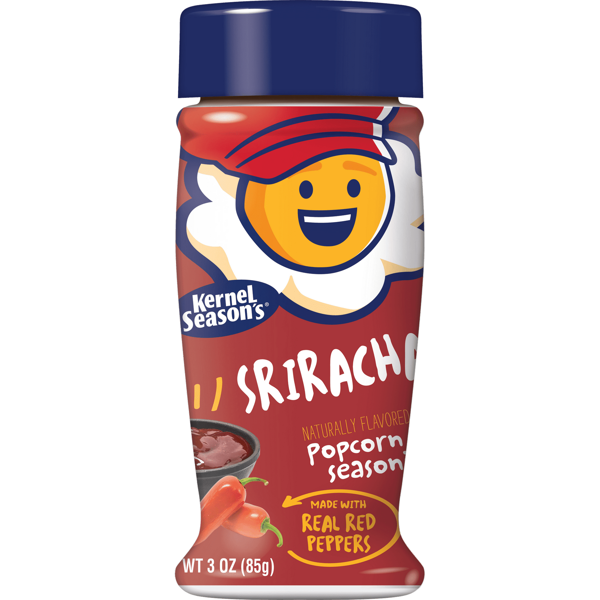 Two 3oz ea. Kernel Season's Sriracha Popcorn Seasoning Important Information: • Candy that is pictured loose will arrive repackaged in one of our special decorative paper bags. If you want candy to arrive in its original manufactures packaging we do offer this so please visit our store. • Unfortunately, with any candy item there is always a chance it may melt in hot weather conditions; please keep this in mind and order at your own discretion. April – September we do our very best to make sure your chocolat