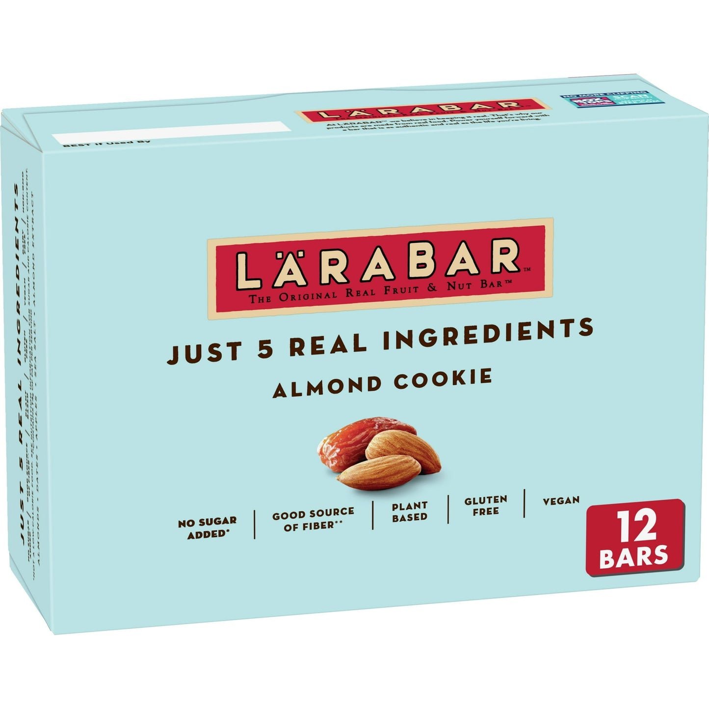 Eat clean with 100% real ingredients. Larabar makes simple snacks you can feel good about eating. With our simple blend of fruits, nuts & spices, clean eating just got a whole lot easier. Whether its a breakfast bar or afternoon snack, this bar is an easy and delicious option that will lift your vitality and provide energy with every bite. Larabar Almond Cookie is made from just 5 simple ingredients: almonds, dates, apples, sea salt, and almond extract and is Vegan, Gluten Free, and Dairy Free. We’re Raisin