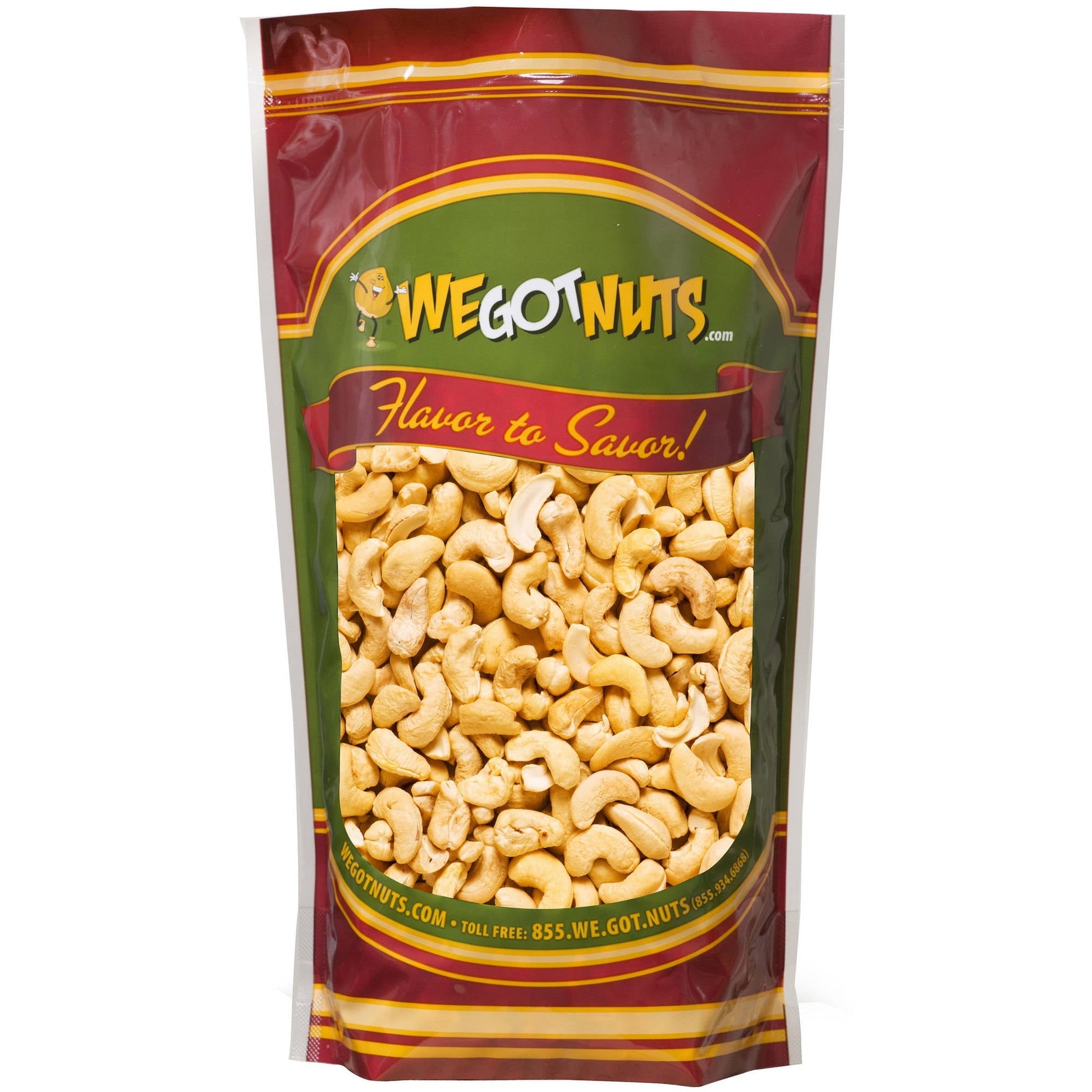 Roasted at the perfect temperature, these whole cashews are great for a snack anytime. The smooth, buttery flavor of cashews hides the heart friendly monosaturated and polysaturated fats, as well as the high levels of omega 3 & omega 6 fatty acids.