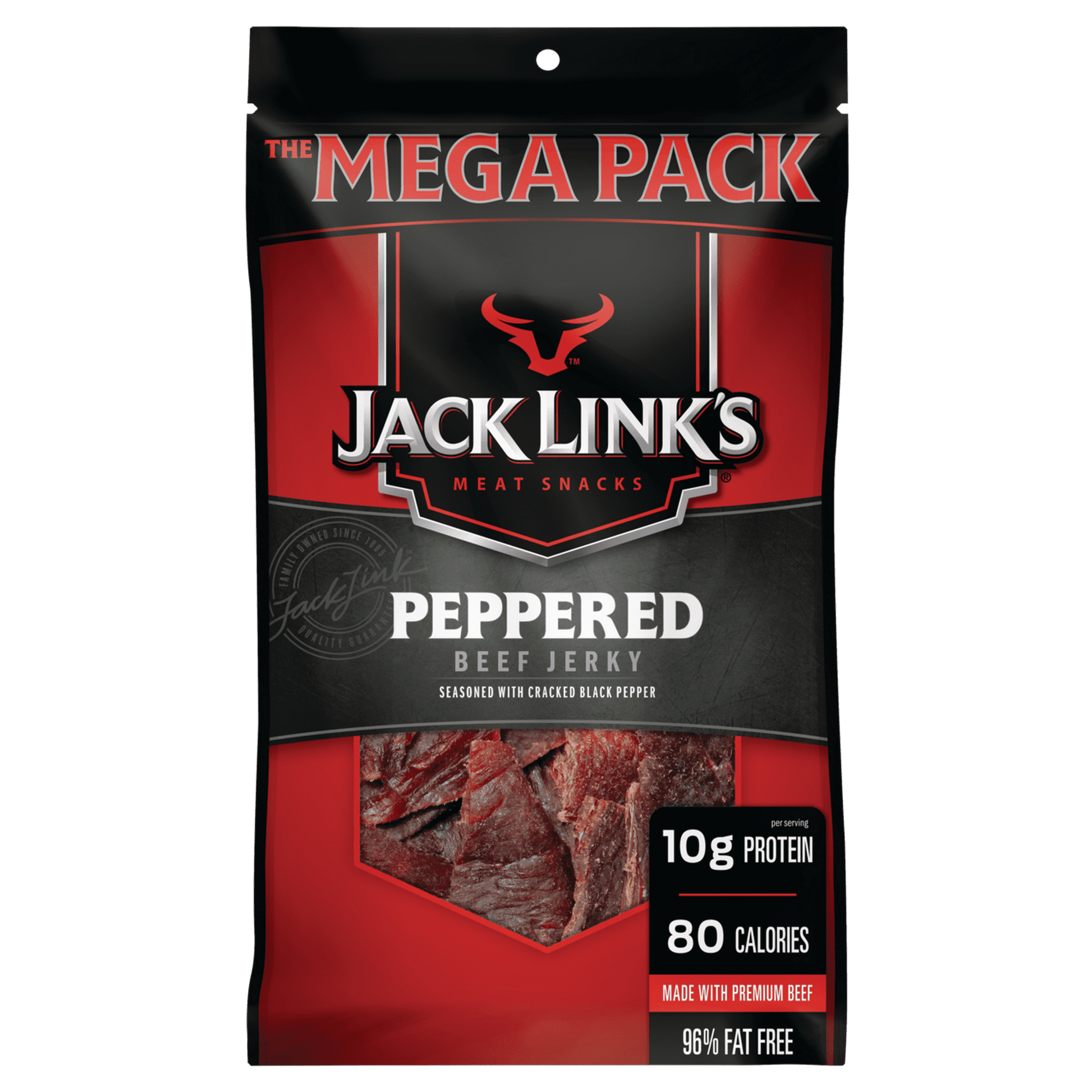 Jack Link's Here you go, pepper lover. Coarse pepper that doesn?t mess around. Get after it.