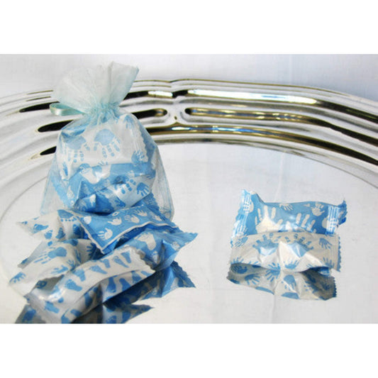 Baby showers are full of fun and games. Add on to the fun with these baby boy themed mints. Celebrate the coming of your bundle of joy with these delicious candies, which come in individual bags. Suitable for any occasion, your guests will be sure to enjoy these scrumptious treats sold in 7oz pack(around 50 pieces)