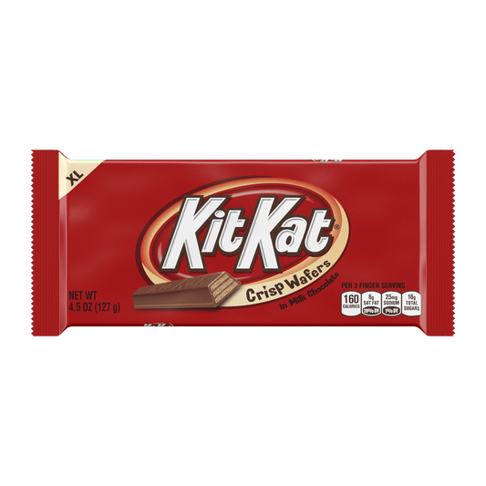 Get ready for your big break! KIT KAT® Extra Large Wafer Bars make an extra-fulfilling treat!