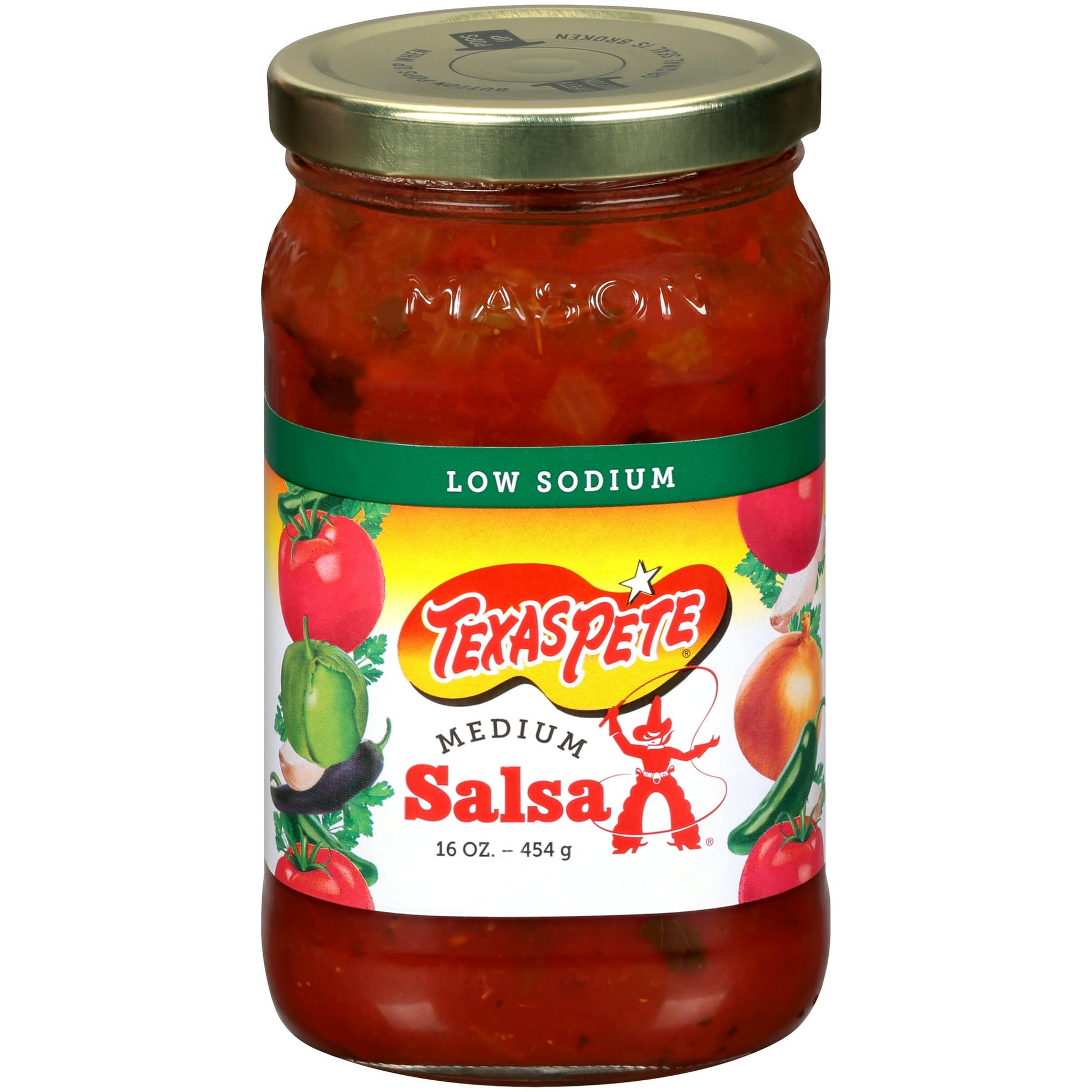 Made for snacking with tortilla chips but great for so much more. Use this low sodium salsa as a topping for Tex Mex-style foods like tacos, burritos, rice bowls, huevos rancheros and fajitas. Or mix into bean and corn salads for a bold flavor boost. This salsa is so versatile it even pairs well with white fish and a squeeze of lime. A hearty, chunky blend of vegetables and herbs with one-fifth the sodium of other salsas. Premium ingredients include tomatoes, apple cider vinegar, onions, pasilla and jalapeñ