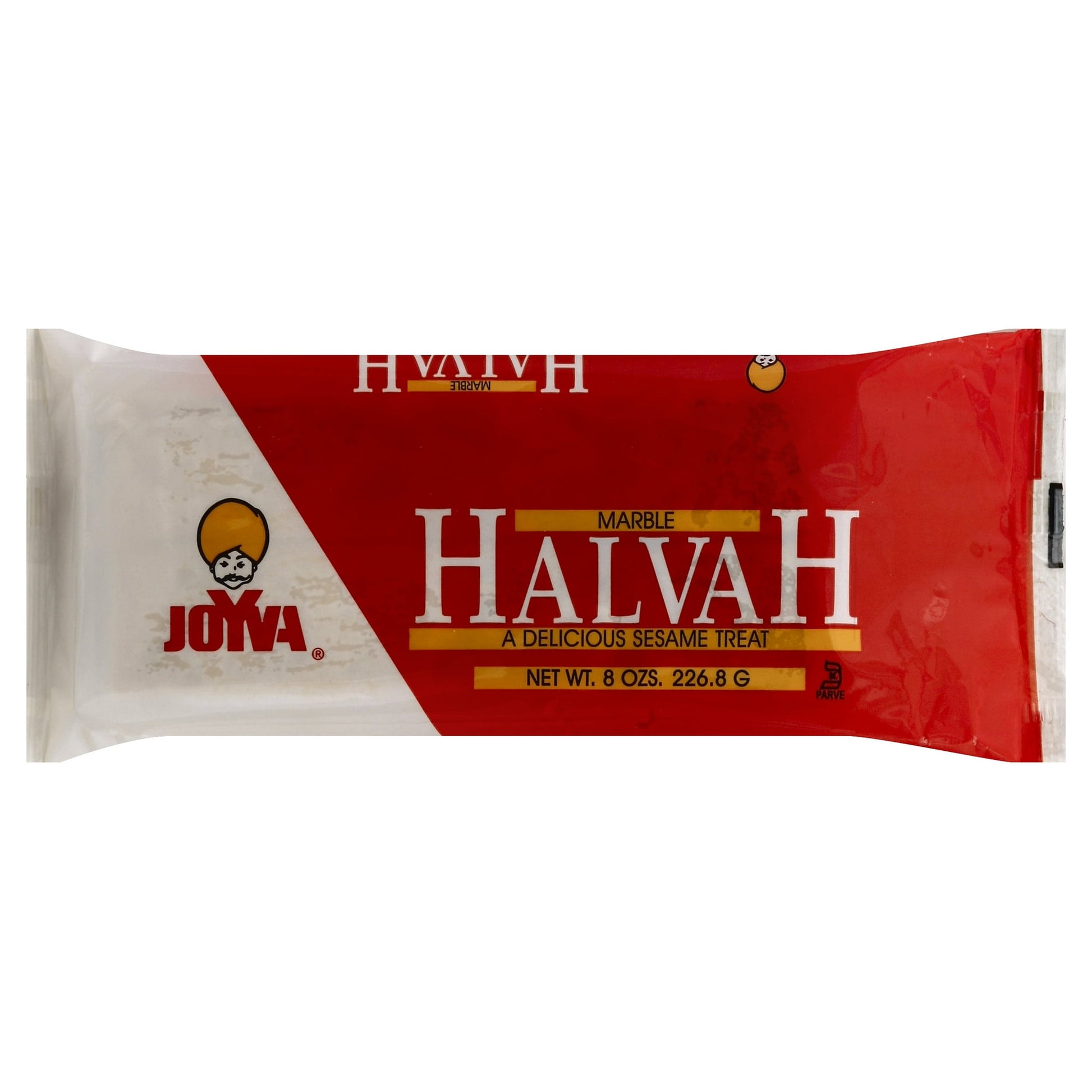 You can enjoy a delicious morsel first thing in the morning when you open up a Joyva Marble Halvah bar. This is a refreshment that goes down well with your favorite morning beverage. This sesame treat is 8 oz and comes in a pack of 12. It is kosher for Passover diets and other Jewish occasions. It is a sweet indulgence that will give you a little bit of pick-me-up to start the day's action. Or you can have it as a dessert after a meal. If you are on the go, this item can start your morning off right with a 