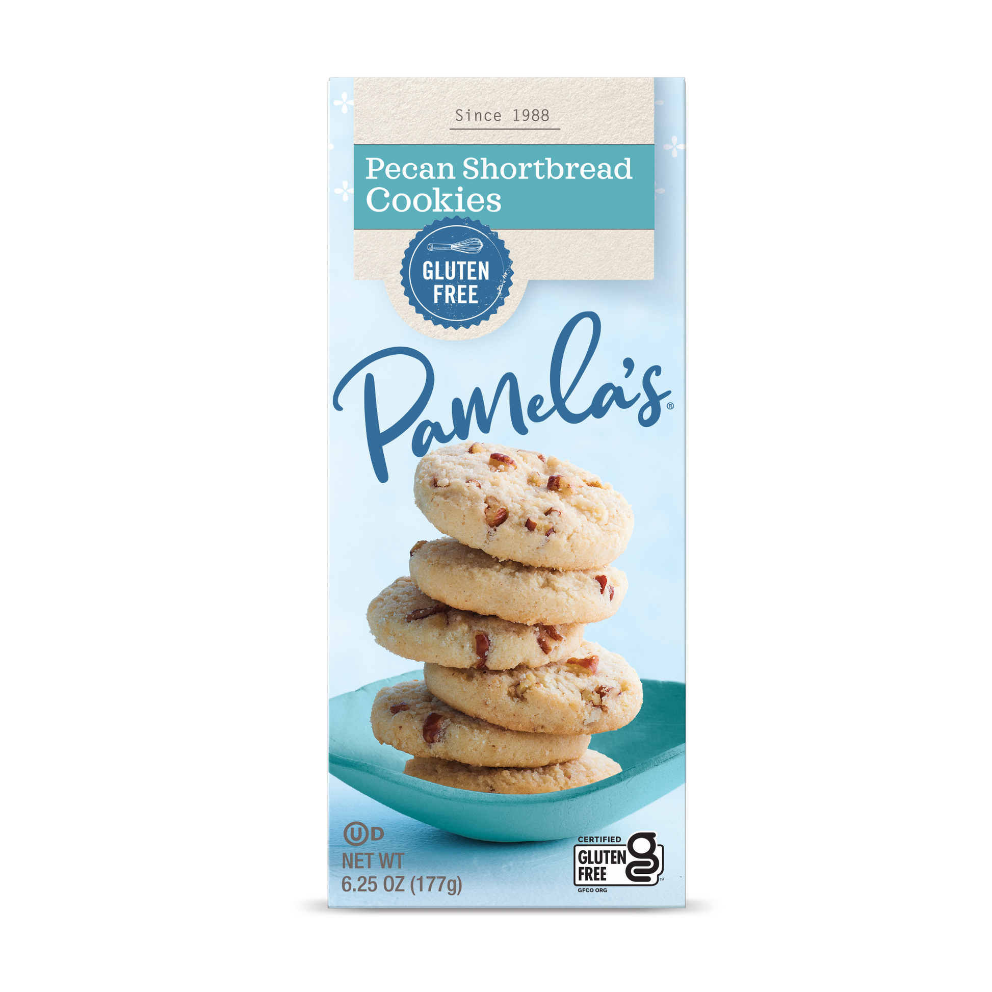 Pamela'S Pecan Shortbread Is A Crunchy Cookie With A Rich Taste Of Butter And Pecans. Enjoy With A Cup Of Tea Or For Dessert. Also Great For Making Crumb Crusts!