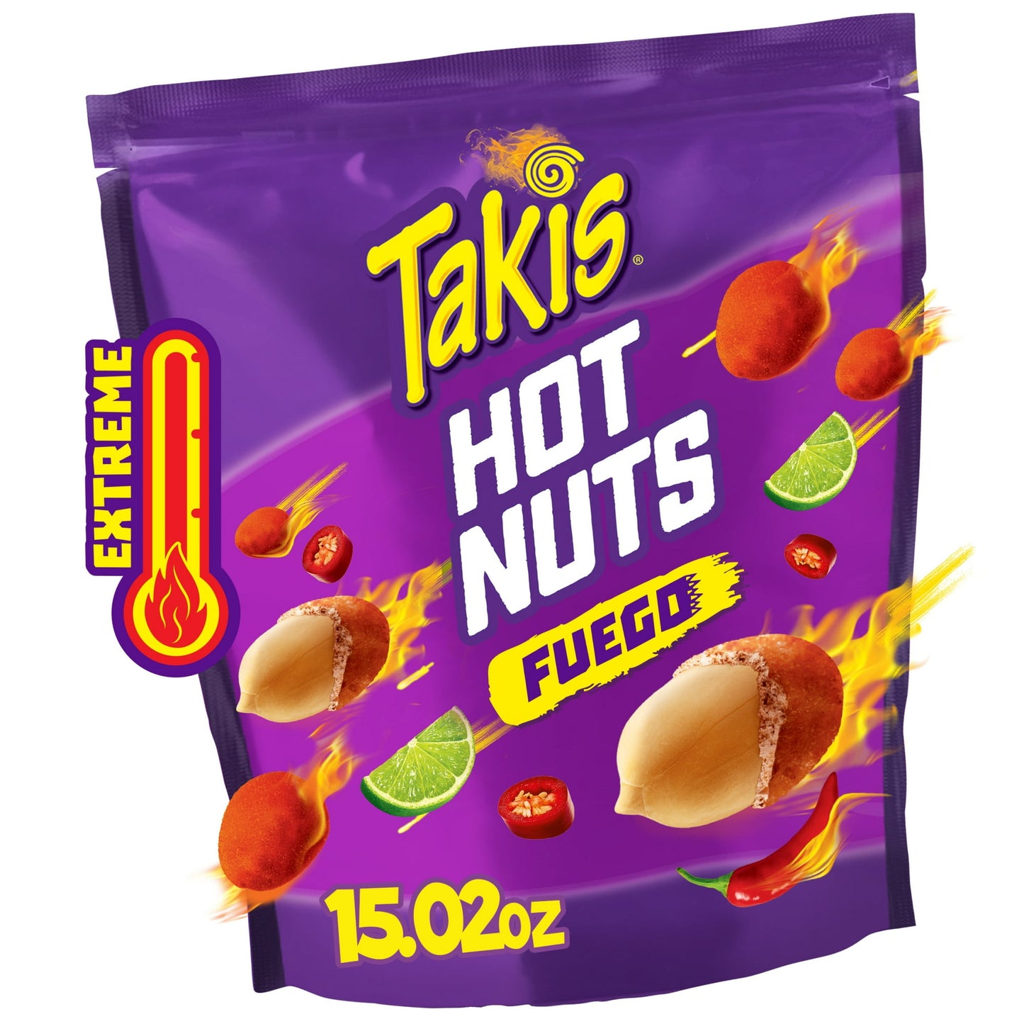 Transform snack time with Takis snacks! These spicy chips and hot peanuts deliver an unbeatable crunch and an unexplored universe of sensational flavor combinations that your taste buds will love. Whether you are at school, hanging out with friends, on game day, or a trip adventure, Takis makes for the perfect snack that will satisfy your cravings. Flavored with a variety of spicy combinations, these salty snacks are delicious and great for sharing on-the-go. Get a variety pack, snack or sharing size bag fo