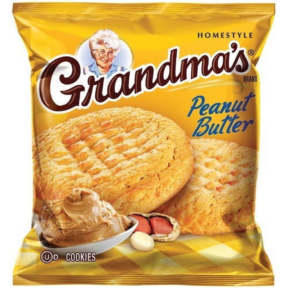 Peanut butter cookie is baked with love to transport you to your happy place with every bite. Single-serve packaging ensures maximum freshness and allows convenient, on-the-go enjoyment. Peanut butter cookie is perfect for serving at lunches, day outings, company gatherings and more. Quaker Oats Grandma's Peanut Butter Cookies, 60 / Carton (Quantity)