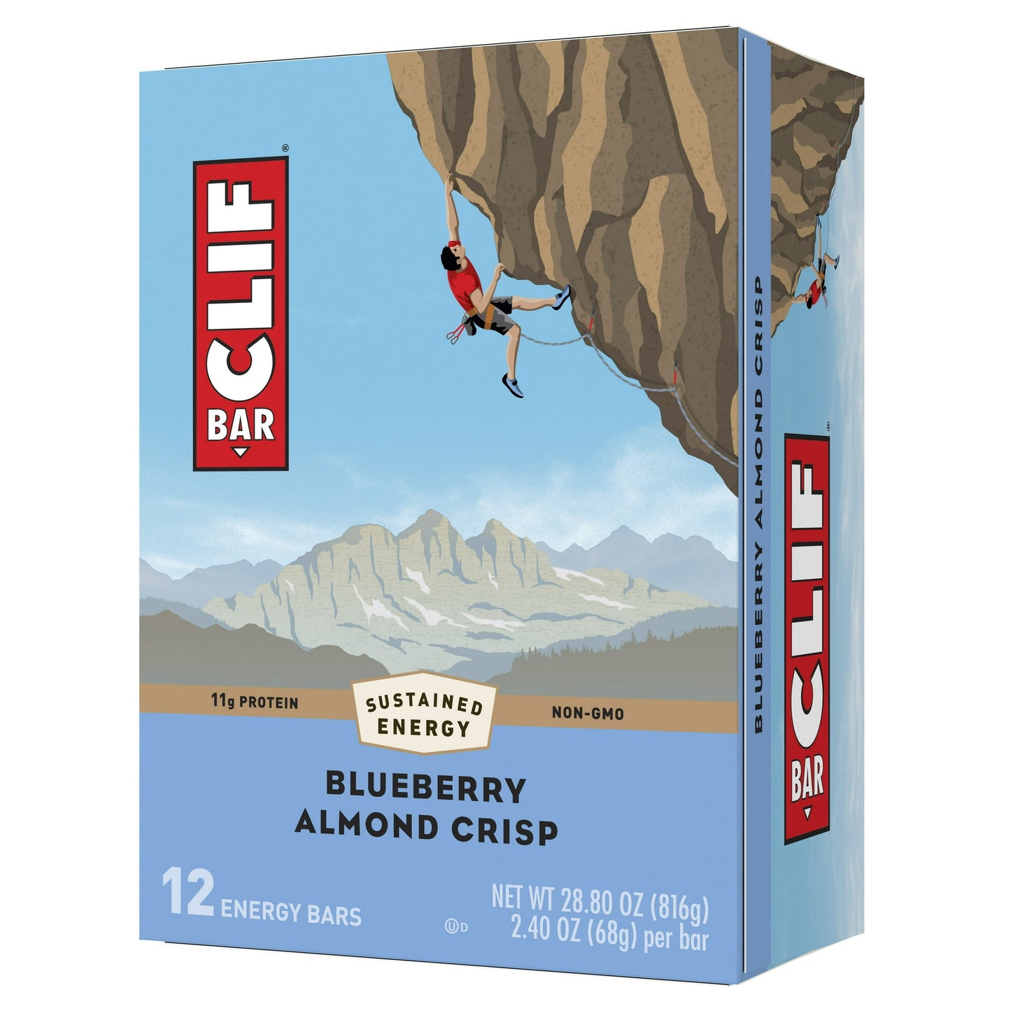 Born on a 175-mile bike ride and made with great tasting and sustainably sourced whole food ingredients like organic rolled oats, CLIF BAR Energy Bars were crafted to sustain active bodies before and during long-lasting activity. Today, CLIF BAR remains the Ultimate Energy Bar. CLIF BAR energy bars are non-GMO and plant based with no high-fructose corn syrup or artificial flavors.