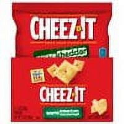 Get a lightly spiced, sharp-cheese flavor with your cracker crunch. Made with 100% real cheese. 0g trans fat.