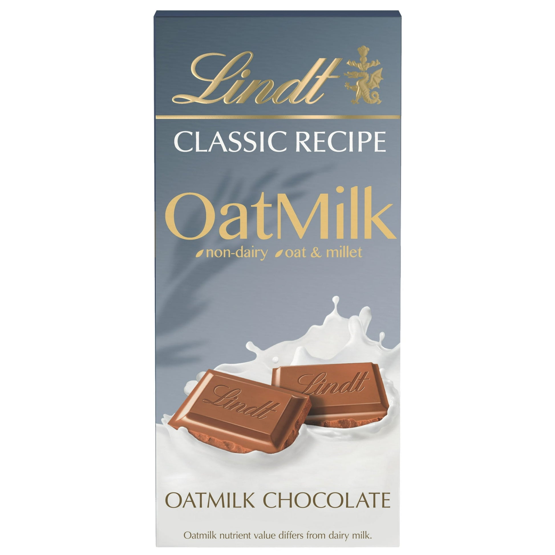 Indulge in the smooth, creamy and delicious non dairy Lindt CLASSIC RECIPE OatMilk Chocolate Bar. Expertly crafted by the Lindt Master Chocolatiers, this candy bar offers the rich flavor and smooth, creamy texture of Lindt chocolate, made with the finest cocoa and oat milk. Enjoy this indulgent non dairy treat after dinner or use this plant-based chocolate candy bar for your smores this summer! Made with the finest ingredients, this refined plant-based candy bar also makes a delicious gift for any chocolate