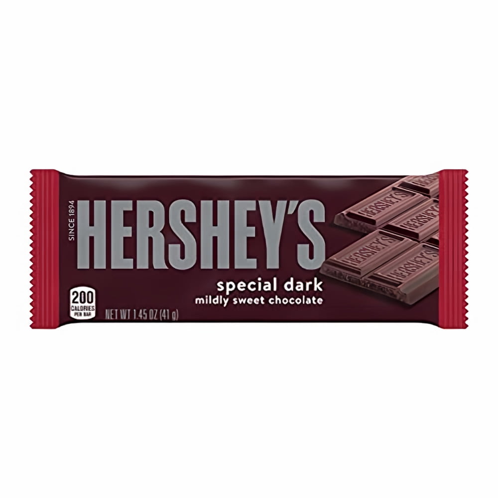 Hershey's Milk Chocolate Bar 1.55 oz.: 36 CountHershey's Milk Chocolate bars. Smooth chocolate bar. Pure and simple. Nothing can take the place of this classic.Gluten FreeKosher Certified OUD