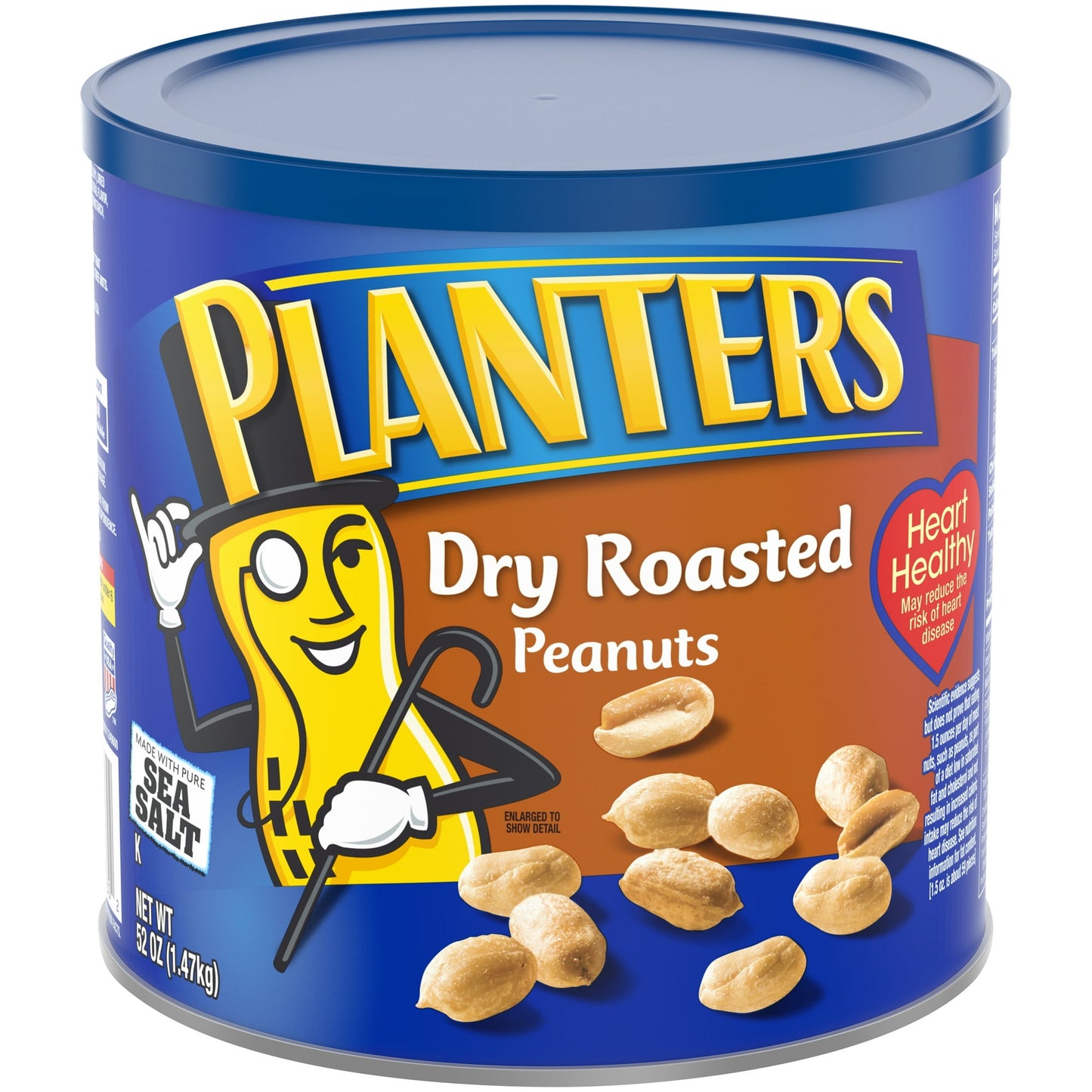 Planters Dry Roasted Peanuts - Planters Dry Roasted Peanuts are a crunchy and delicious snack that the whole family can enjoy together. Use them as an appetizer on game night, pack some in a bag for your next road trip, or simply set out a bowl on the table to munch on throughout the day. The peanuts have been roasted to enhance their distinctive natural taste, and they are sprinkled with pure sea salt for an extra boost of flavor. Crunchy and Filling Snack - Great for snacking at home, at work or on the go