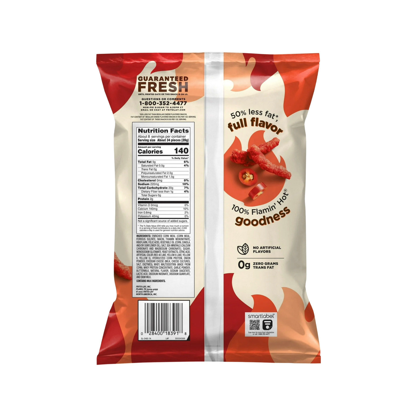 Cheetos Baked Flamin Hot - 7.625 Oz