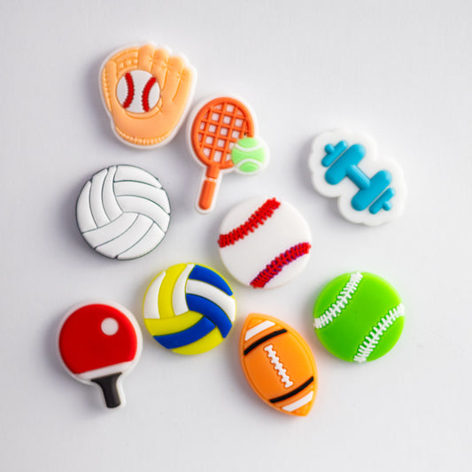 Sports Addicted, 3D Fridge Magnets (9 Pieces Set)