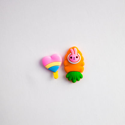 Sweet Carrot, 3D Fridge Magnets (2 Pieces Set)