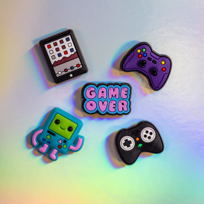 Game Over, Game Controls, 3D Fridge Magnets (5 Pieces Set)