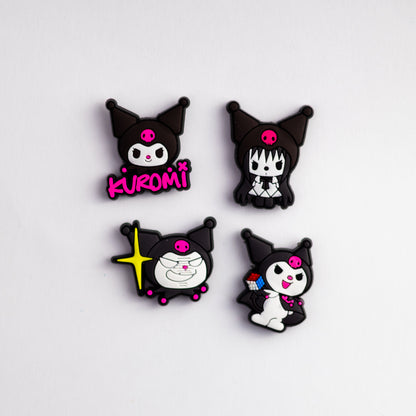 Sanrio Kuromi, Magic Cube, 3D Fridge Magnets (4 Pieces Set)