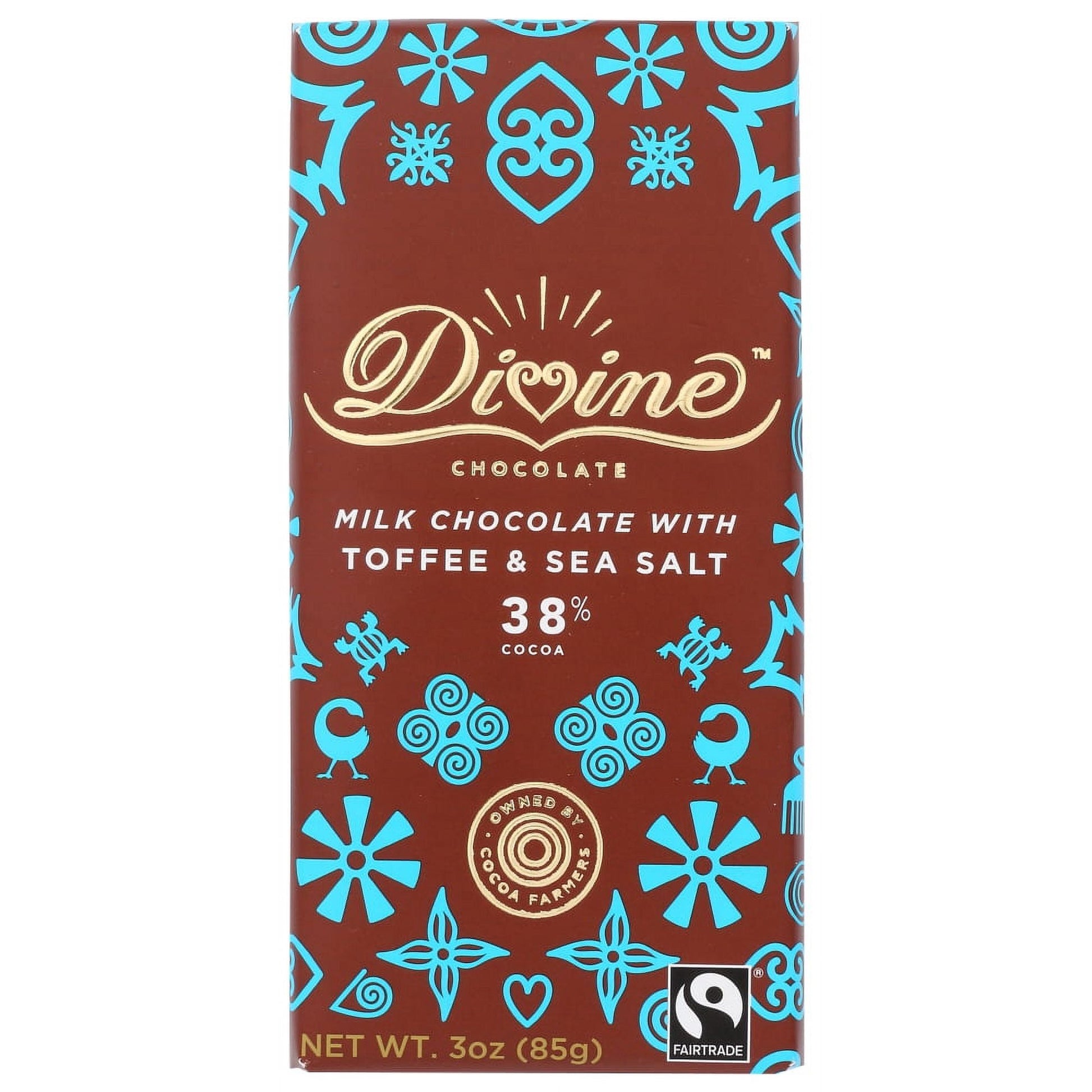 Our #4 best seller is milk chocolate with a dash of sea salt - perfectly balancing the sweet crunch of toffee.