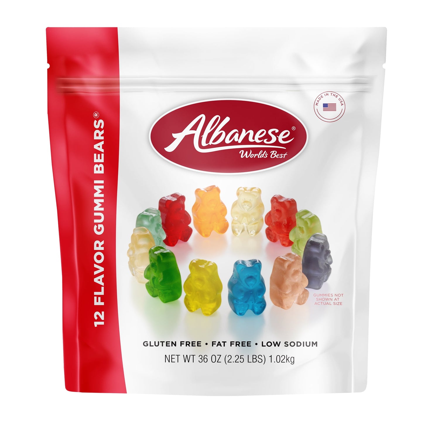 For more than 30 years, Albanese has made the World's Best Gummies in the United States by using our simple recipe for success: putting flavor and texture first, always finding a better way, and never taking ourselves too seriously. Albanese Confectionery is a certified women-owned business. Look for the Gummi with the “A” on the Tummy to make sure you have the World's Best in your hands. We believe you deserve the World's Best gummies using the World's Best ingredients made by the World's Best people. Open