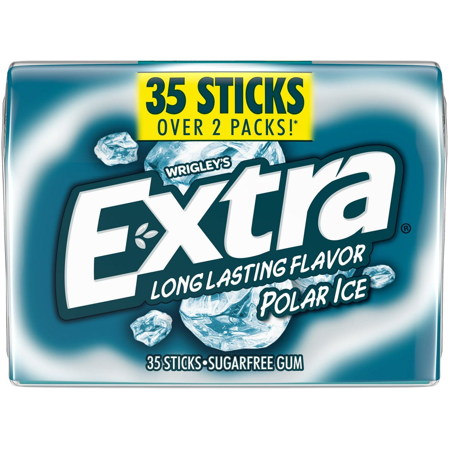 Unwrap a moment with EXTRA and get more than just fresh breath. Chewing the fresh flavor of EXTRA Polar Ice Chewing Gum rids distraction and keep in you in the moment. From late night study sessions to walking to your next meeting, EXTRA Polar Ice chewing gum is the fresh and minty boost you need to stay in the EXTRA Zone. This mega pack makes it easy to drop in your purse, briefcase and backpack. Need a refreshing break? EXTRA chewing gum makes the commute home, the walk in the park, or sitting at your des