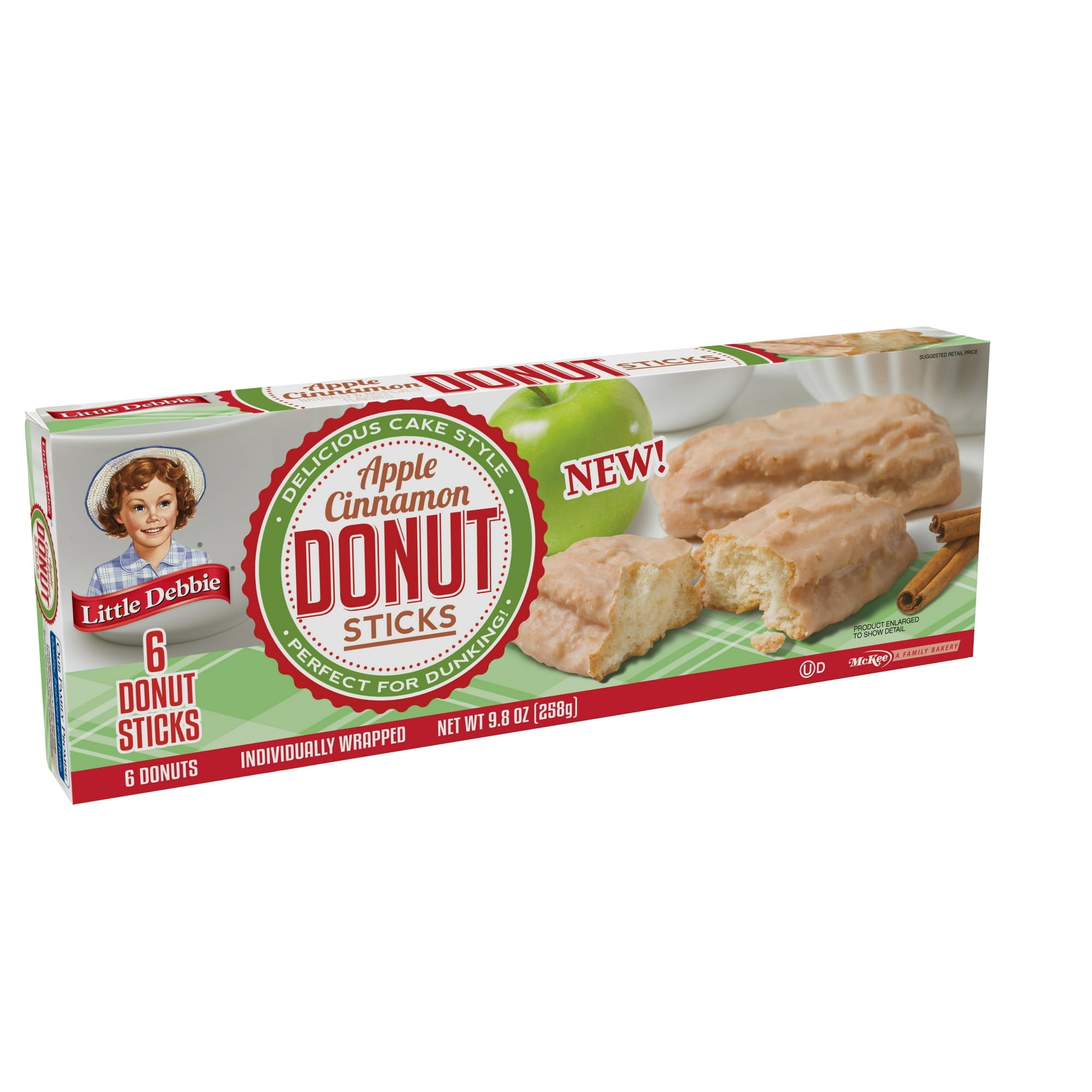 Little Debbie Family Pack Apple Cinnamon Donut Sticks