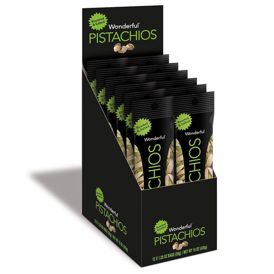 Wonderful Pistachios isn’t just a delicious snack. Each heart-healthy morsel is a tasty reminder that when it comes to plant-based protein, you can’t beat the original. With six grams of plant-based protein in every serving, Wonderful Pistachios is a tasty tribute to healthy snacking done right. Wonderful Pistachios is a great grab-and-go protein option. It’s perfect for refueling during your busy day, or a quick power-up before or after a workout.