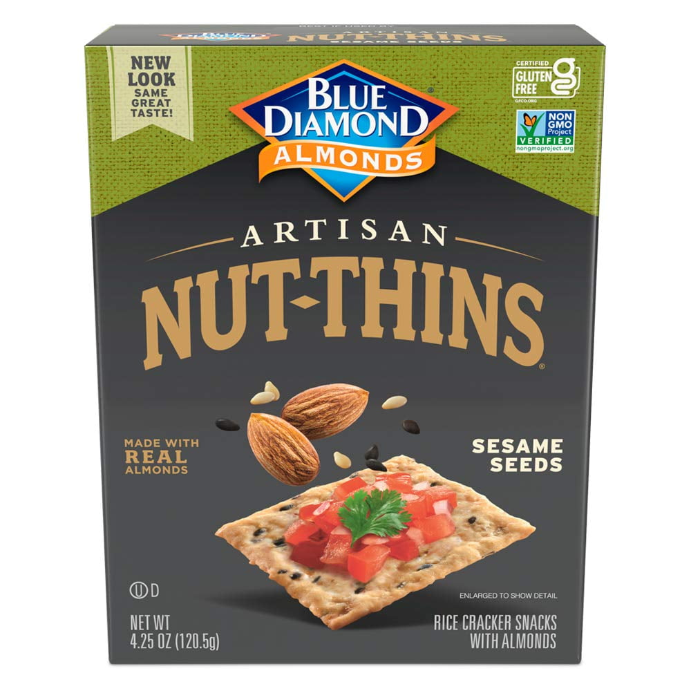 Artisan Nut Thins Crackers, Sesame Seeds 4.25 oz