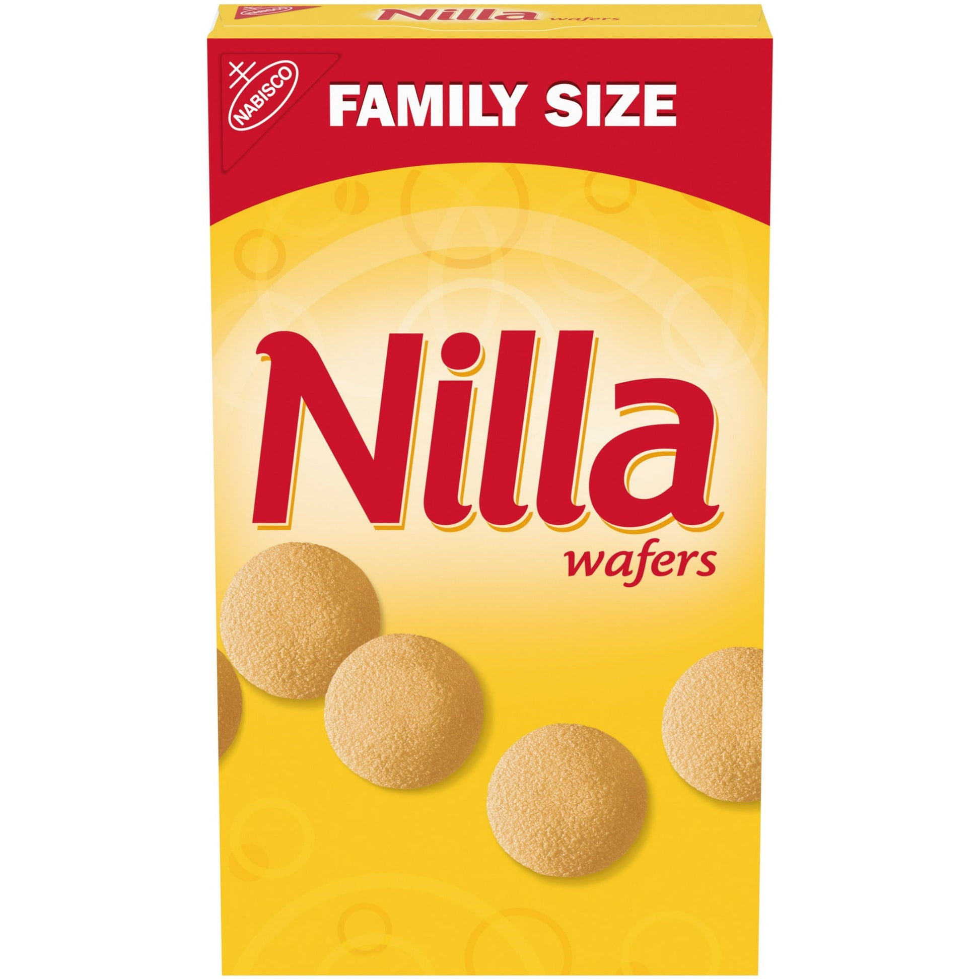 With Nilla Wafers the dessert possibilities are endless. These artificially flavored vanilla wafers are sweet, crispy, and perfect for grabbing and snacking. Nilla Wafers are great for topping banana pudding, cakes and cupcakes or creating mini ice cream sandwiches or vanilla pudding cups. These vanilla flavored cookies make delicious, sweet snacks with your afternoon coffee or tea, lunch snacks, office snacks, and are perfect for enjoying on the go or in the comfort of your own home. Sealed for freshness, 