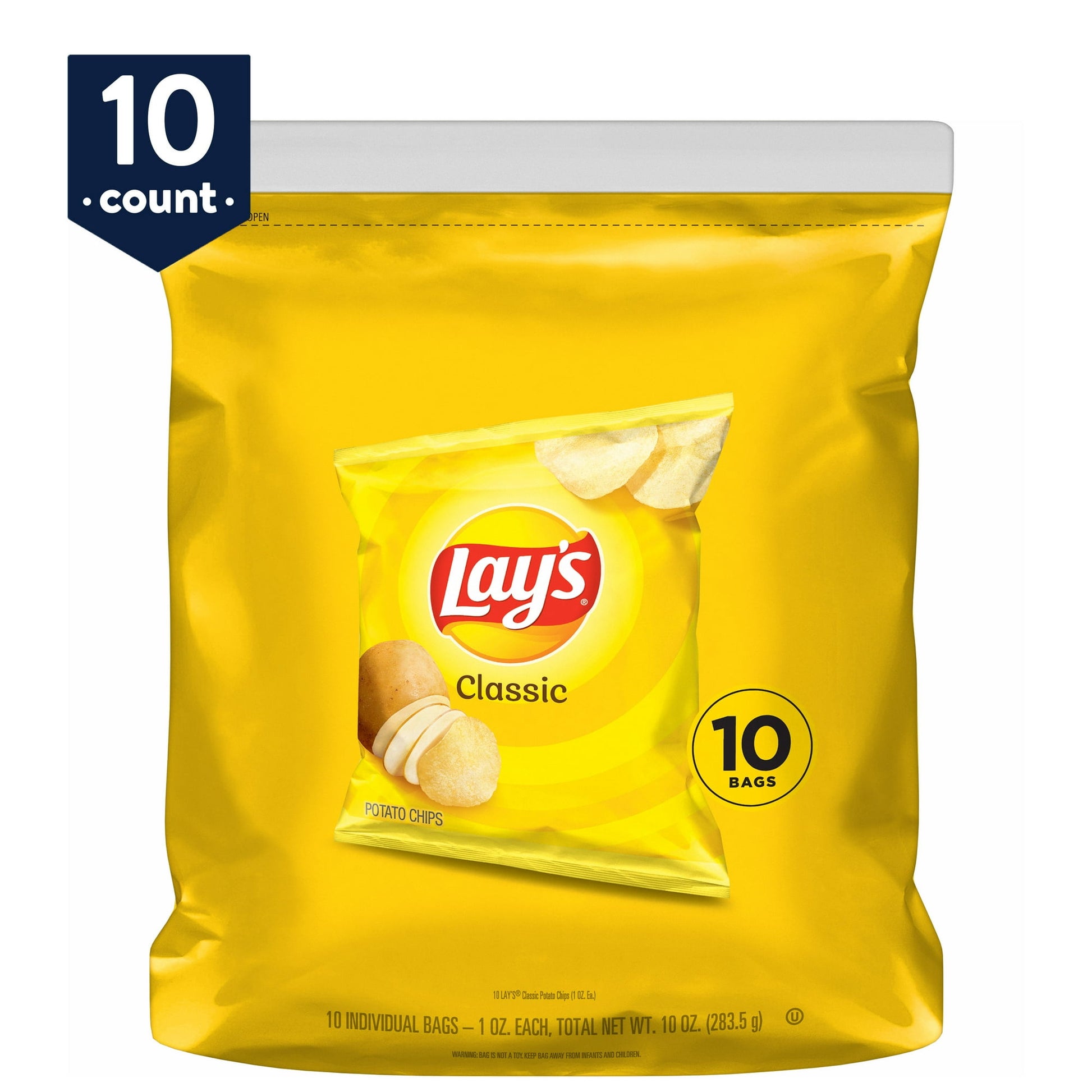 It all starts with farm-grown potatoes, cooked and seasoned to perfection. So every Lay’s potato chip is perfectly crispy and full of fresh potato taste. Happiness in Every Bite. Wherever celebrations and good times happen, the Lay’s brand will be there just as it has been for more than 75 years. With flavors almost as rich as our history, we have a chip or crisp flavor guaranteed to bring a smile on your face.