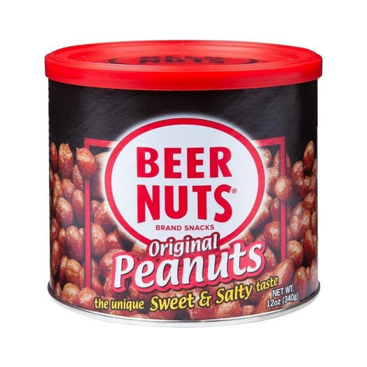 Treat yourself to a delicious snack with these Beer Nuts Original Peanuts (12 oz). They're filled with protein and healthy fat. Serve them at your next family gathering, sporting event or holiday party. Beer Nuts peanuts feature a savory combination of sweet and salty, offering a bit of something for everyone.Beer Nuts Original Peanuts, 12 oz: