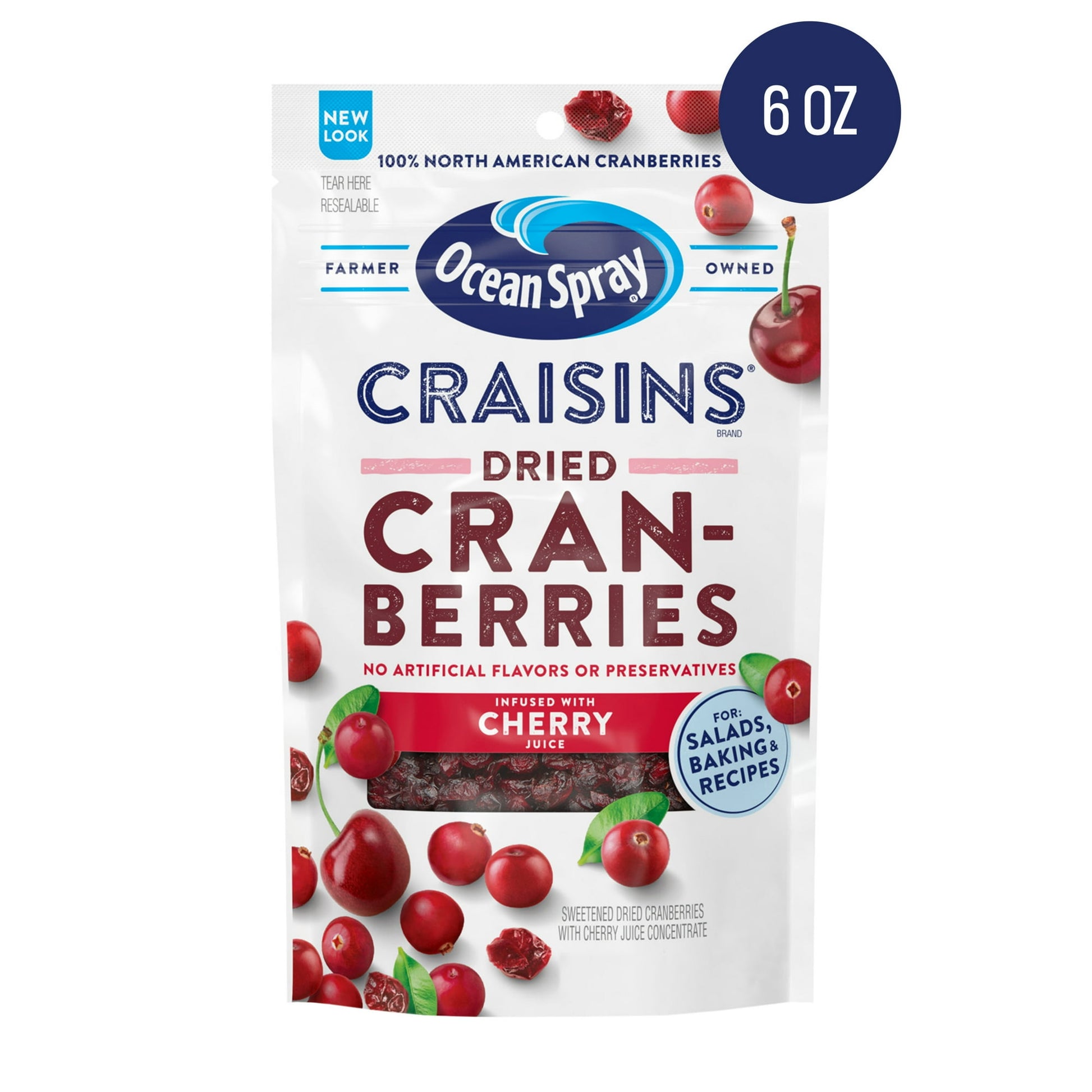 Enjoy Craisins® Dried Cranberries Every Day, In Every Way! People love the taste of Craisins® Dried Cranberries and it's easy to see why. From salads to muffins, yogurt and more, Craisins® Dried Cranberries add a sweet cranberry zing that brings food to life. Visit www.craisins.com for more recipes and usage ideas and experience the power of the cranberry for yourself! Tastes good! Good for You! Farmer Grown