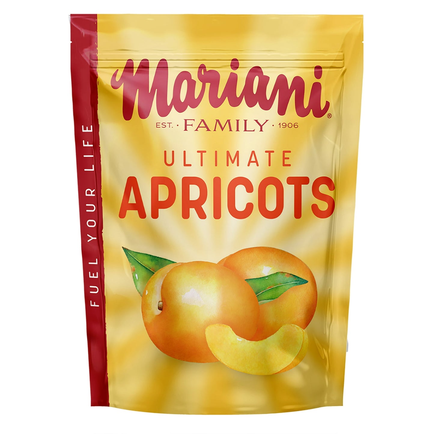 The fragrant, apricot aroma is only one of the many tempting benefits of our Ultimate Apricots. We've taken our most luscious Mediterranean apricots and infused them with a natural flavor essence to create Mariani Ultimate Apricots. You won't find a taste this exceptional anywhere! Better yet, just one serving is a good source of potassium and vitamin E. These are a sure-fire palate pleaser for any savvy smacker!